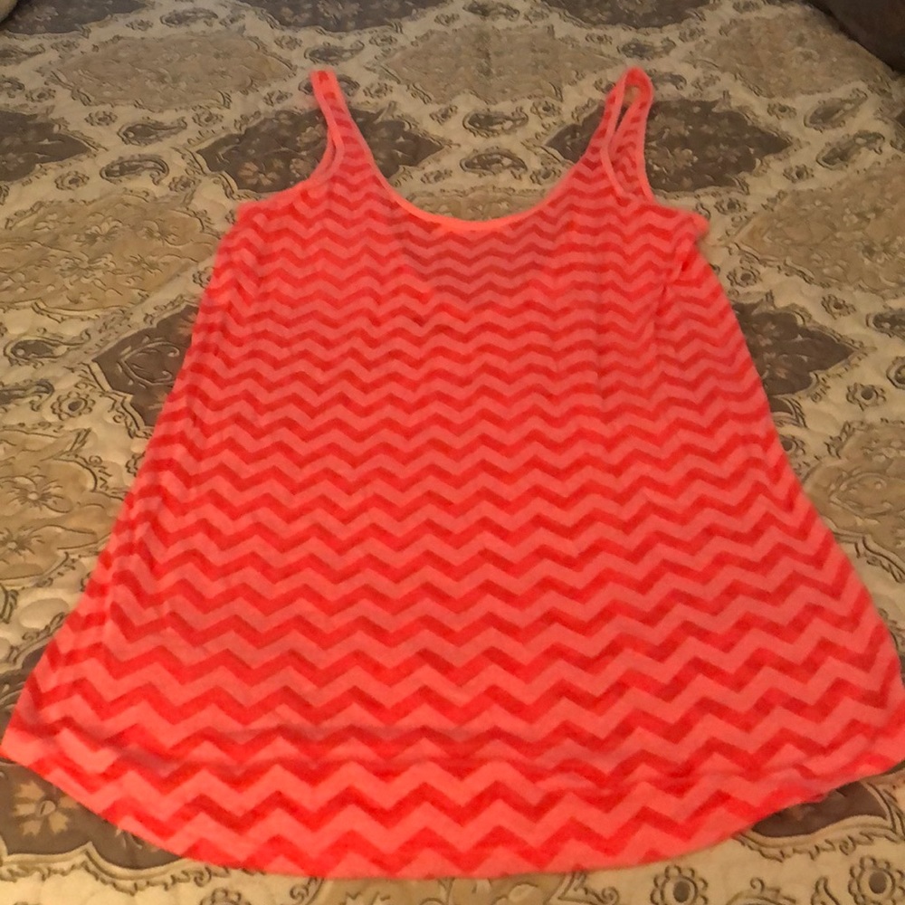 Victoria’s Secret pink tunic beach top